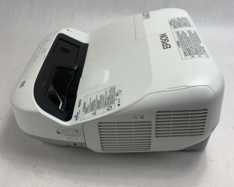 Epson BrightLink 595Wi H599A LCD Lamp Projector 2326 Lamp Hours - No Remote