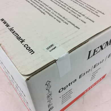 Lexmark High Yield Toner Ink 13T0101 Optra E310 E312 E312L
