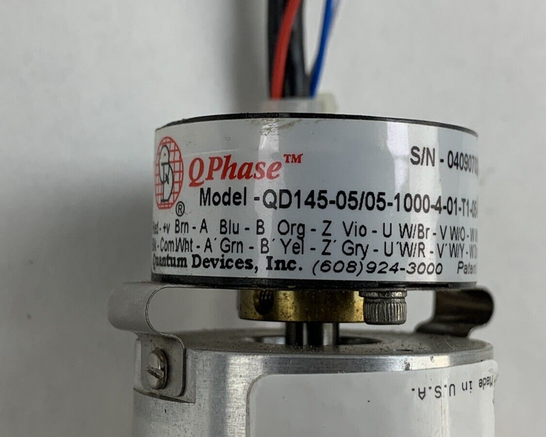 Neugart WPLE060 F-Nr OP 02 w/ Qphase AD145-05 MCG IB17001-D1 - Parts or Repair