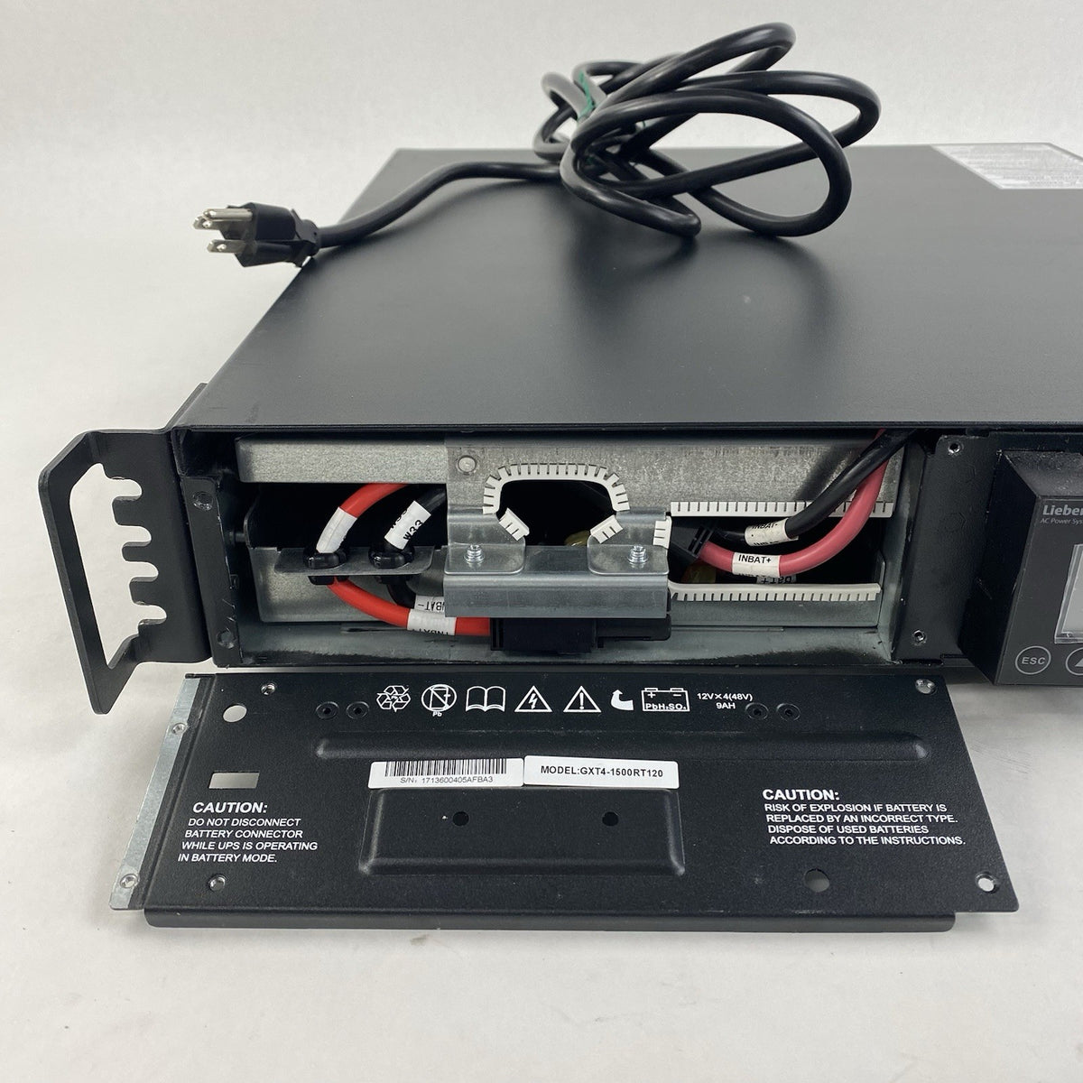 Vertiv Liebert GXT4-1500RT120 Battery Backups UPS Tested - No Batteries READ13