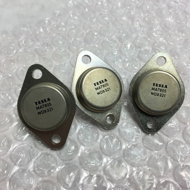 NOS  Telsa MA7805 Transistor  Lot of 3
