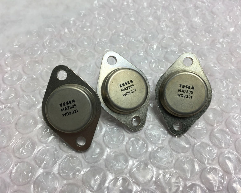NOS  Telsa MA7805 Transistor  Lot of 3