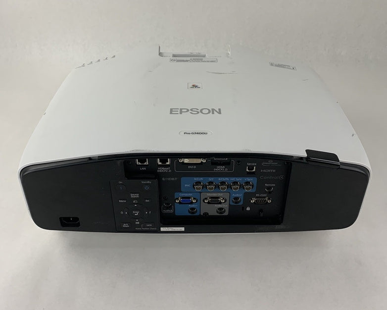 Epson Pro G7400U H762A 3LCD Projector - Parts or Repair