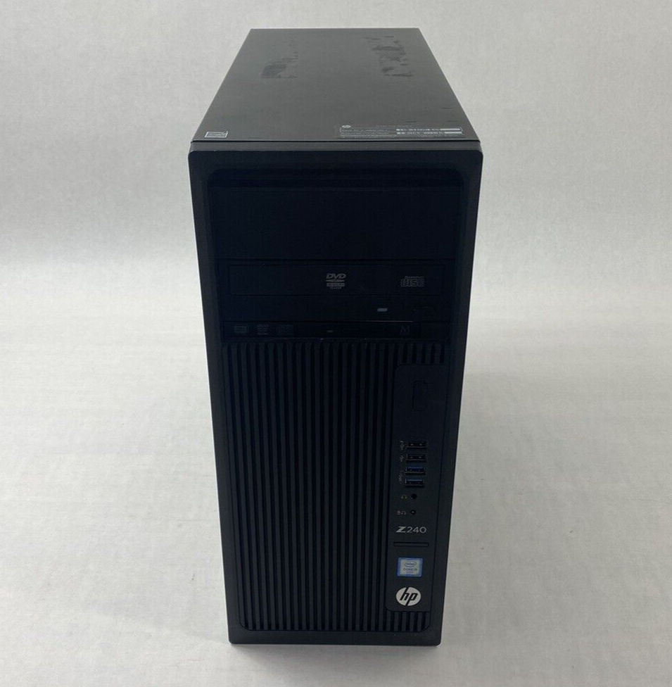 HP Z240 Tower Workstation MT Intel Core-i5 6500 3.20GHz 8GB RAM No HDD No OS
