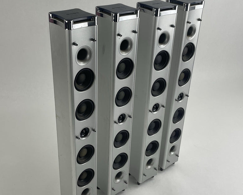 Sony SS-TS551 Surround Speakers Silver 4x