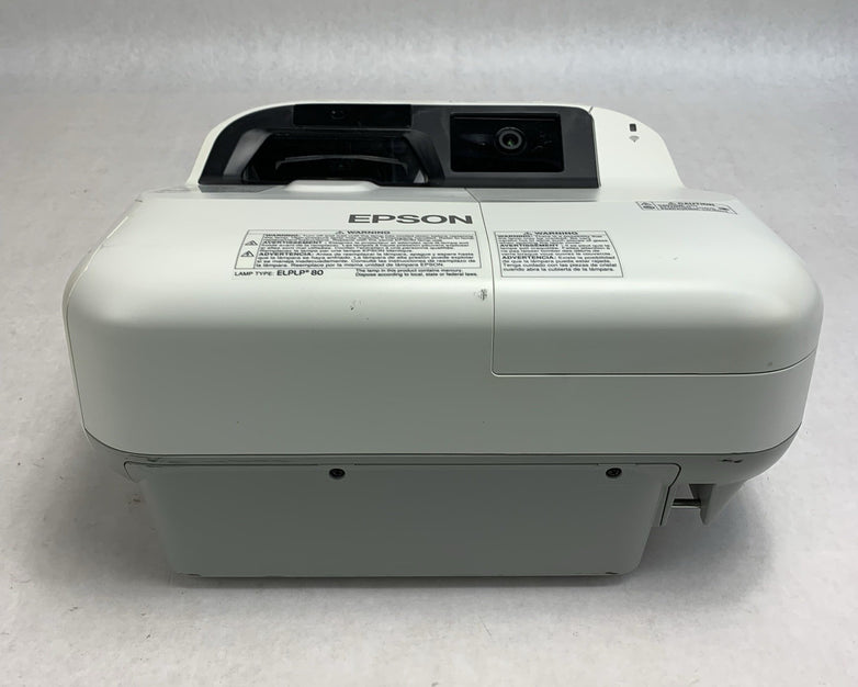 Epson H599A BrightLink 595Wi LCD Lamp Projector 2750 Lamp Hours - No Remote