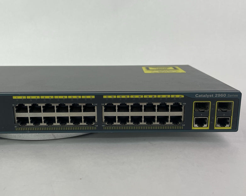 Cisco WS-C2960-24TC V03-L 24-Port Ethernet Managed Switch - Tested