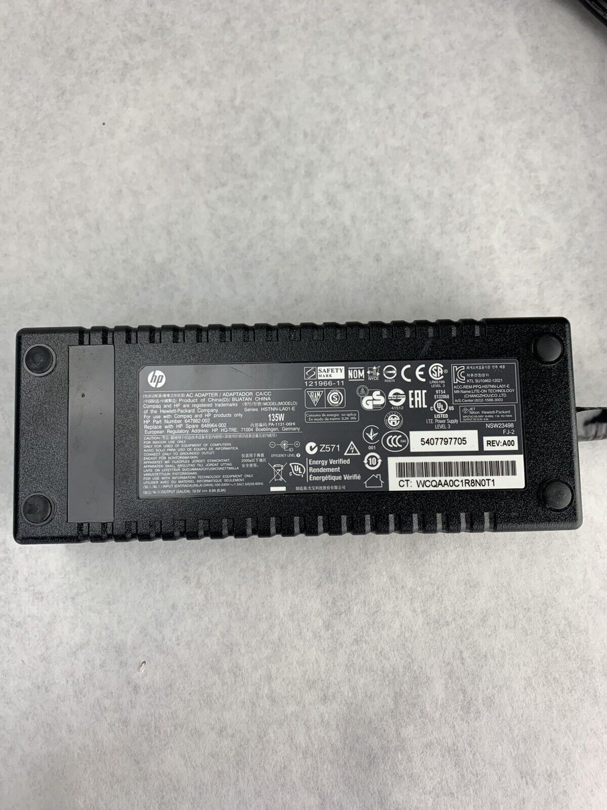 HP HSTNN-LA01-E AC Adapter 135W 19.5V (Lot of 3)