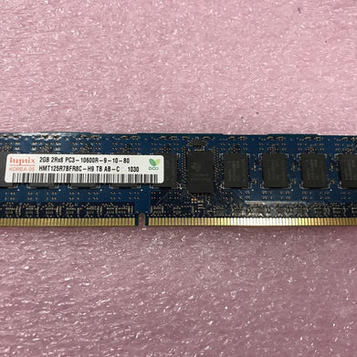 Hynix 4GB Kit 2x2GB 2Rx8 PC3-10600R-9-10-B0 Server Ram HMT125R7BFR8C