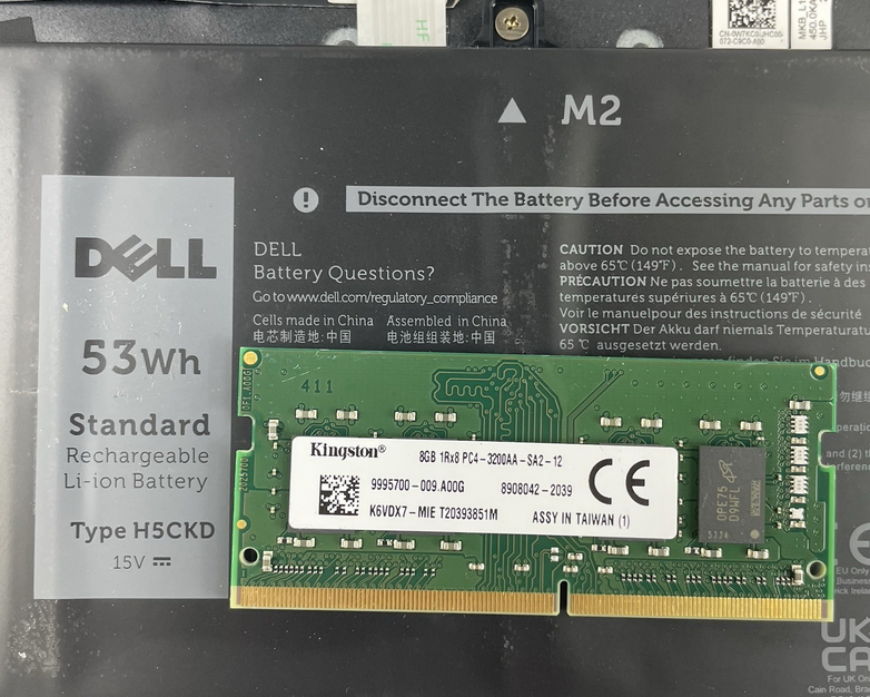 Dell Latitude 3510 15.6" i7-10510U 1.80 GHz 8 GB RAM No SSD/OS/AC - Bad Corner
