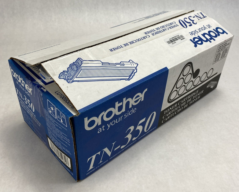 Genuine Brother TN-350 Black Toner Cartridge 2500 Pages - Open Box