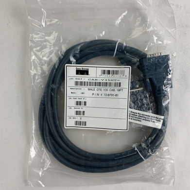 Cisco CAB-V35MT Male DTE V35 10FT Cable 72-0791-01