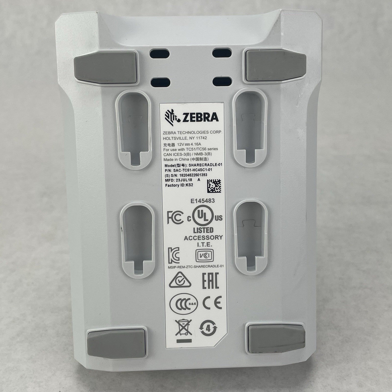 Zebra SHARECRADLE-01 SAC-TC51-4SCHG1-01 4 Slot Battery Cradle Lot of 58