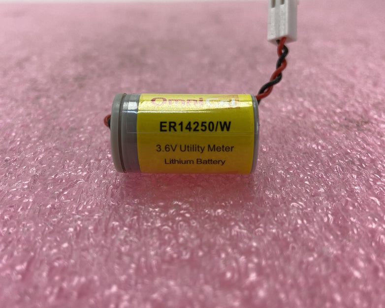 OmniCel ER14250/W 3.6V Utility Meter Lithum Battery JST XH-2.54mm female adaptor