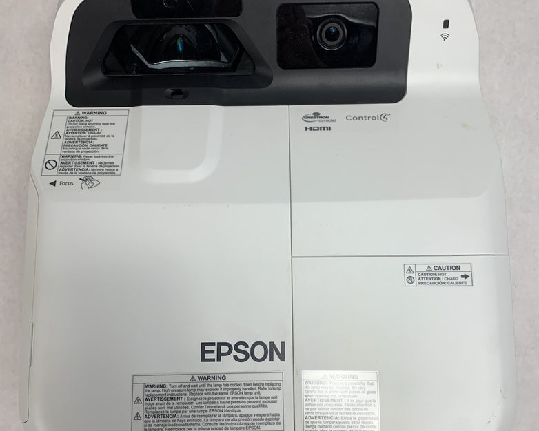 Epson PowerLite 695Wi H740A LCD Lamp Projector 749 Lamp Hours - No Remote