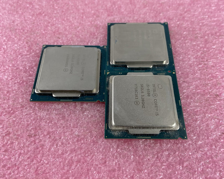 Lot of 3 Intel Core i5-6500 SR2L6 3.2GHz Desktop CPU