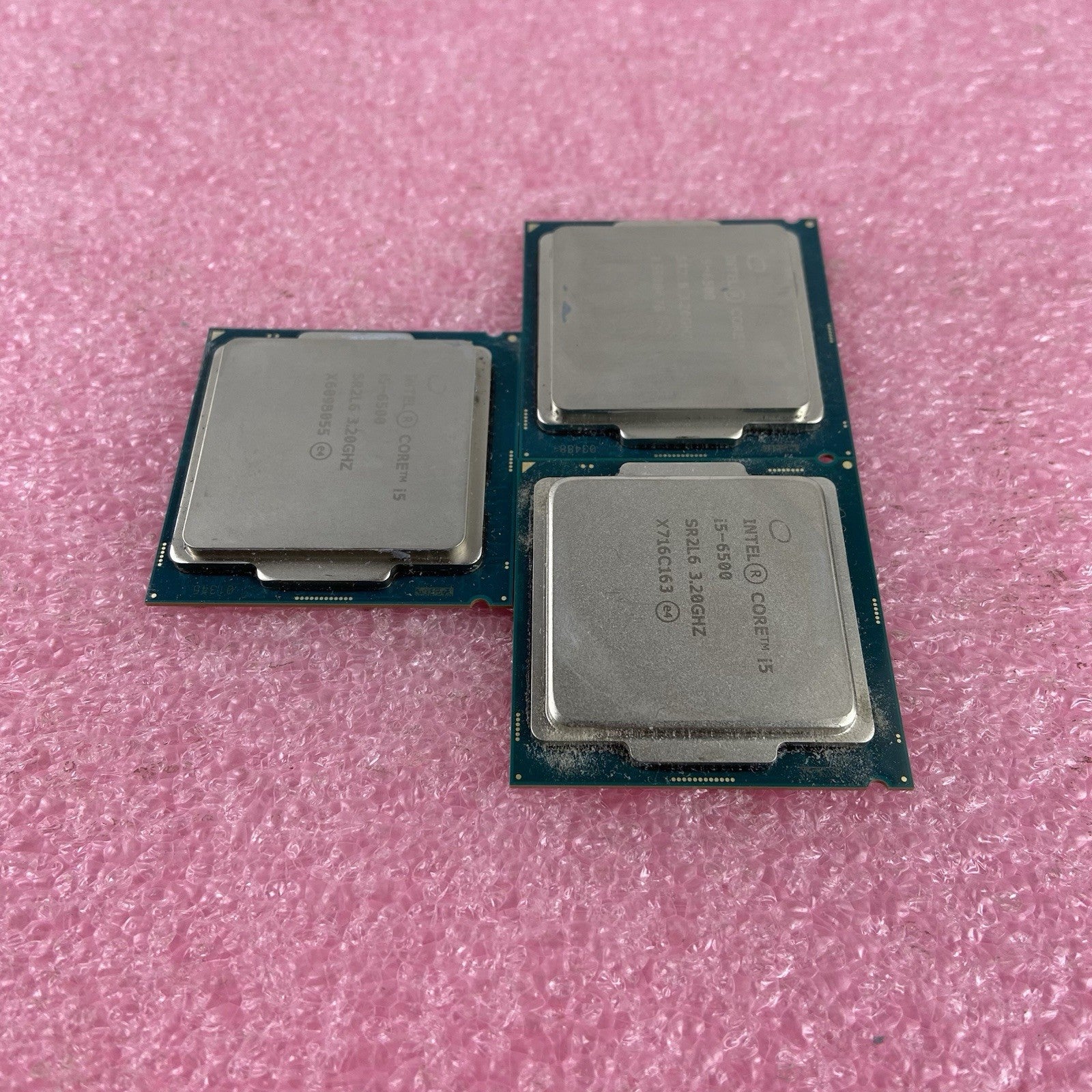 Lot of 3 Intel Core i5-6500 SR2L6 3.2GHz Desktop CPU2