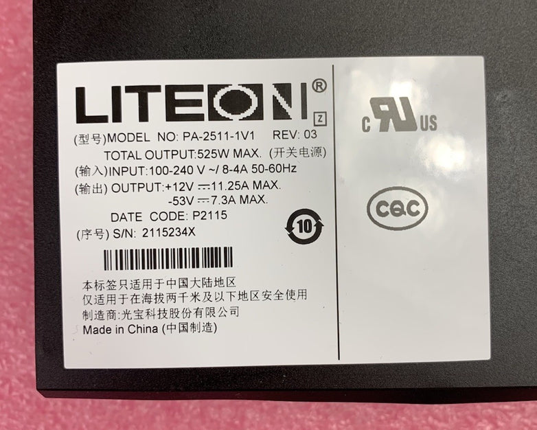 LiteOn PA-2511-1V1 525W Power Supply
