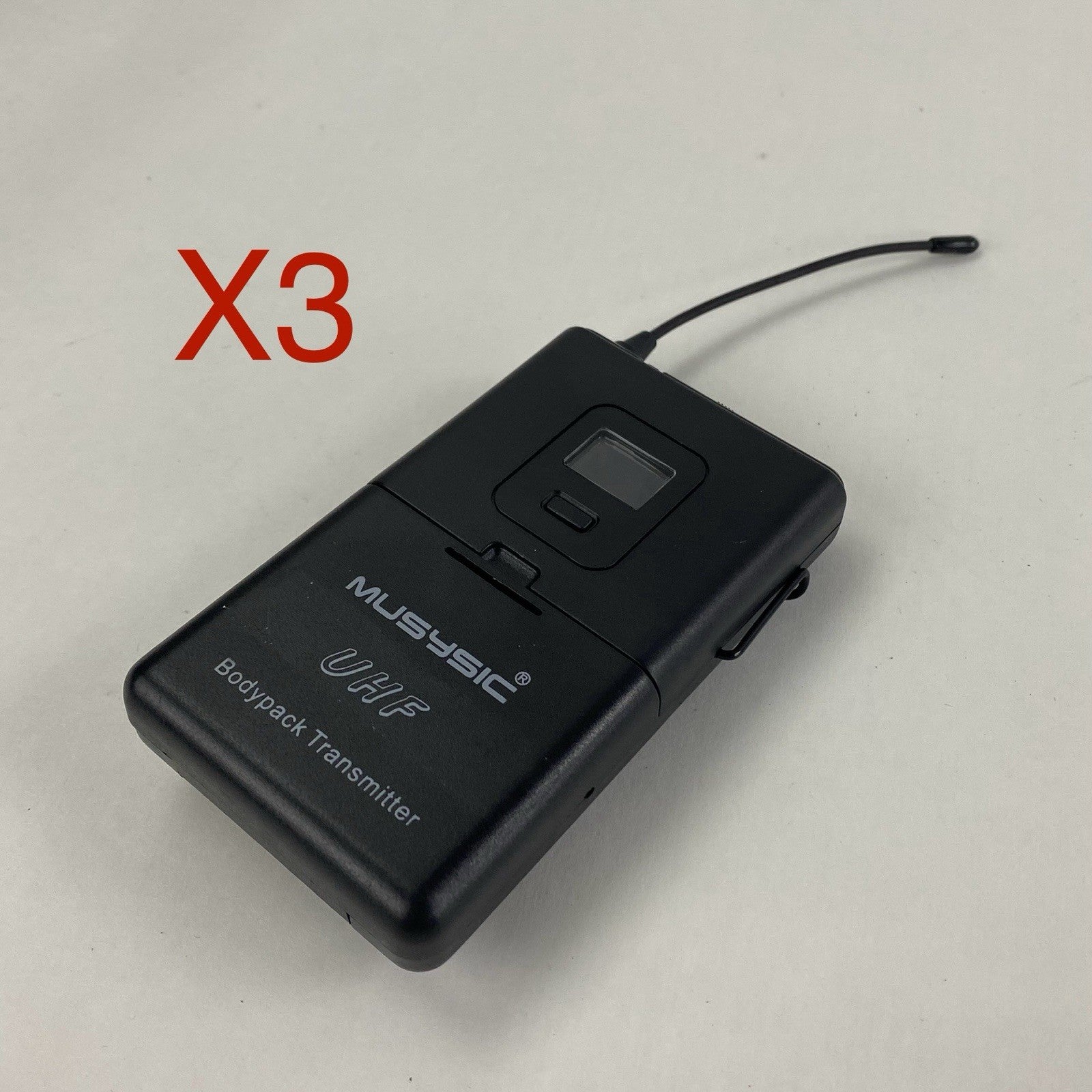 Musysic UHF Bodypack transmitter No Microphone Lot of 30