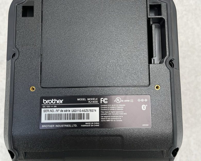 Brother Ruggedjet RJ4030 4030AI Mobile BlueTooth No Battery or Charger