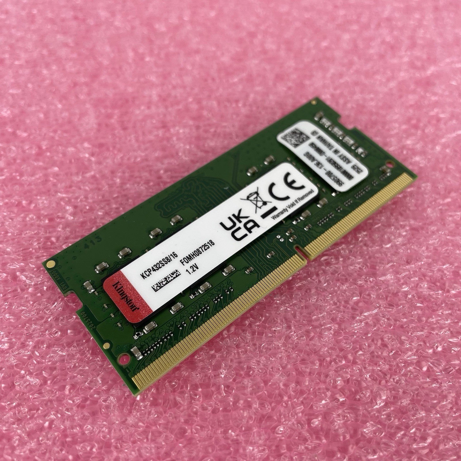 Kingston 16GB DDR4 3200MHz SODIMM Laptop RAM KCP432SS8/16 Non-ECC0