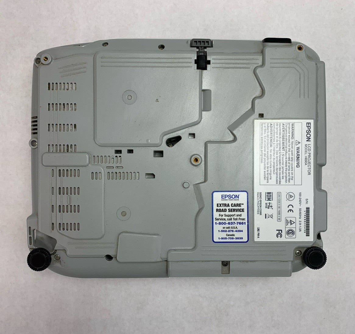 Epson PowerLite W29 H690A LCD Lamp Projector 3307 Lamp Hours - No Remote7