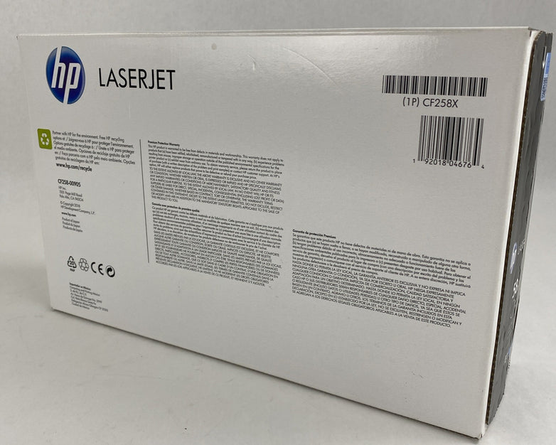 HP CF258X 58X Black High Yield Toner Cartridge For HP LaserJet