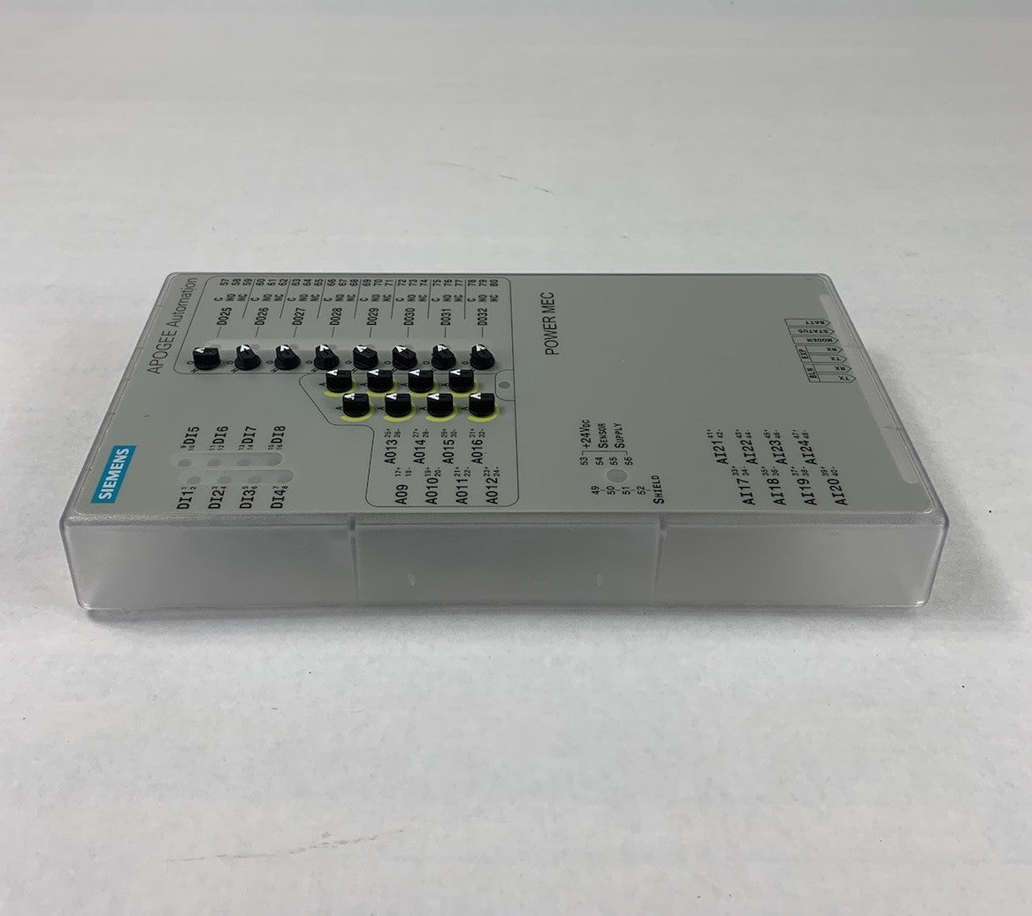 Siemens Apogee Automation Power Mec Front Cover