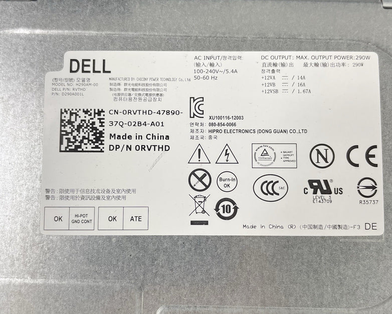 Dell Optiplex 9020 MT i5-4670 3.40 GHz 4 GB RAM No HDD/OS AMD Radeon 4190-C24-A
