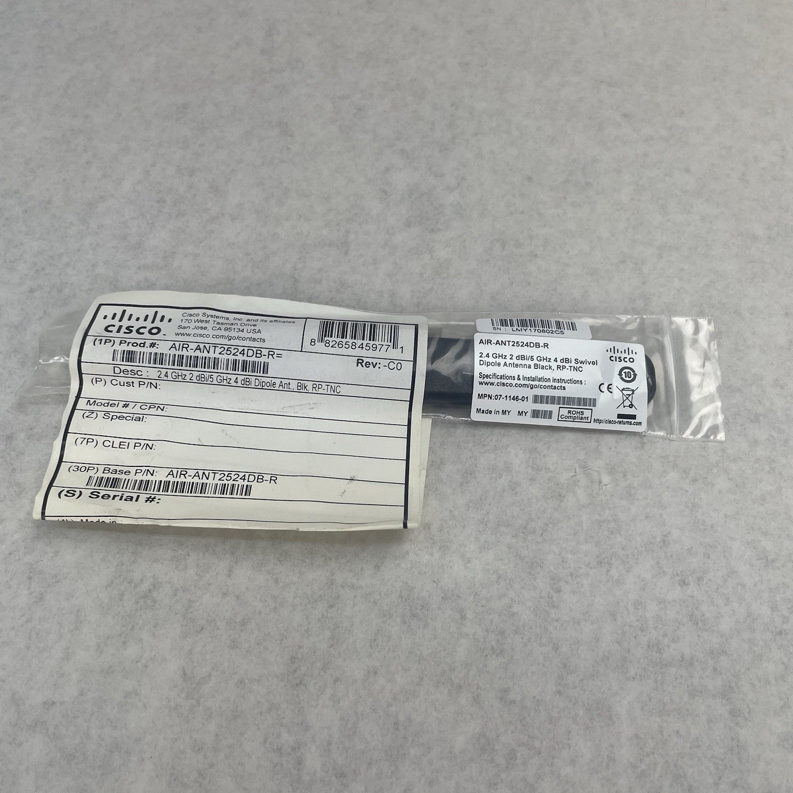 Cisco Antenna AIR-ANT2524DB-R Lot of 21