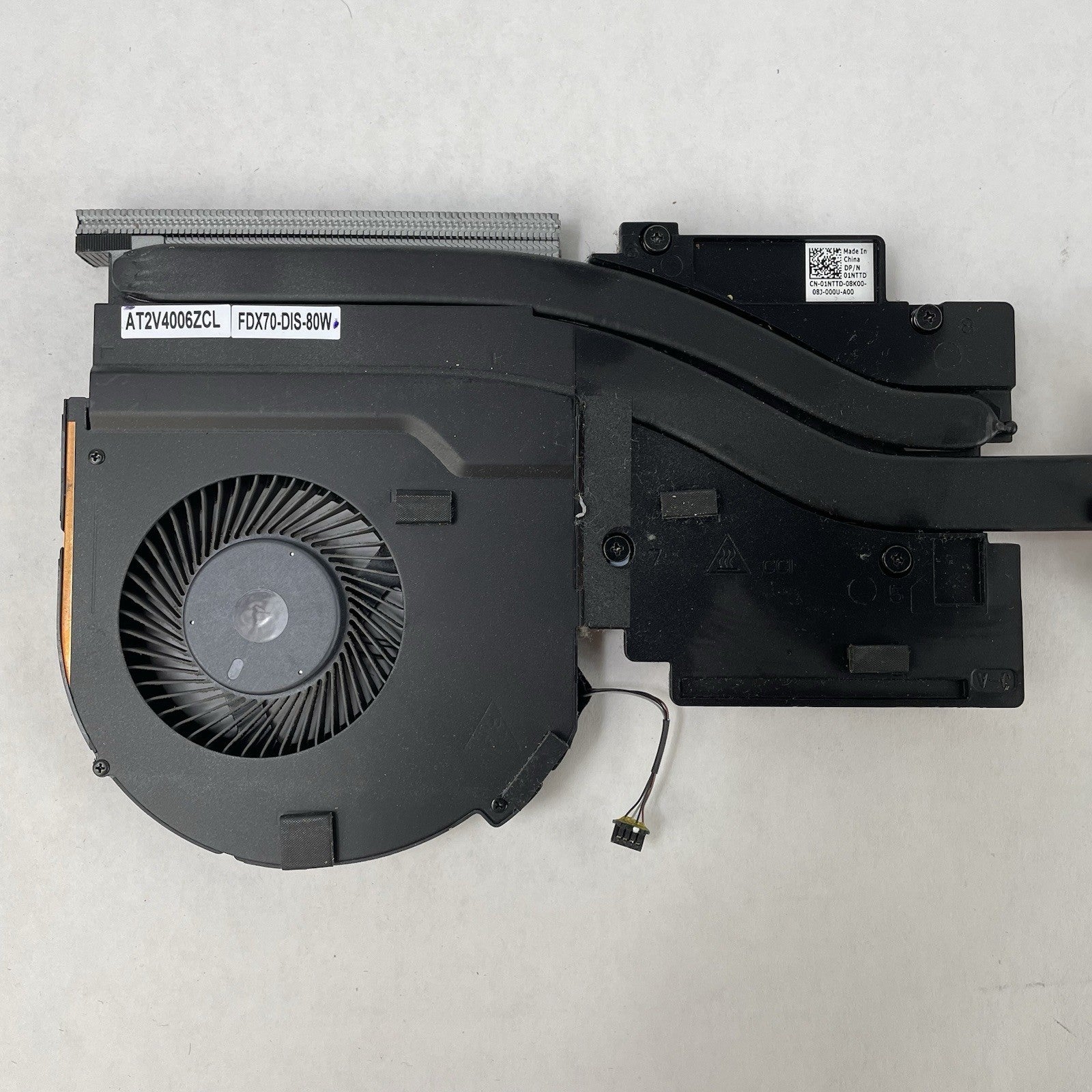 Dell OEM Precision 7750 Heatsink Fan Assembly 01NTTD2
