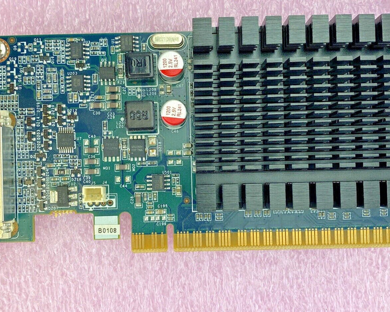 PNY GeForce 8400GS 1GB DDR3 DMS-59 PCI-E 2.0 w/ Molex DSM-59 to VGA (Lot of 2)