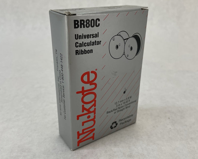 NuKote BR80N Universal Calculator Ribbon Sharp EL-2196BL Sharp EL2196BL Lot of 6