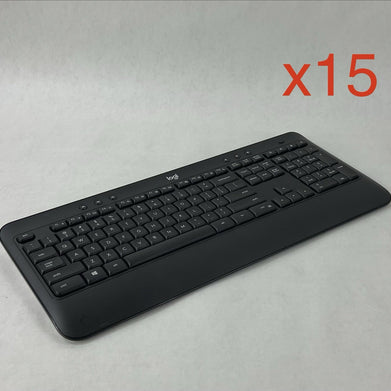 Logi Logitech K540 Wireless Desktop Keyboard - No Dongle (Lot of 15)
