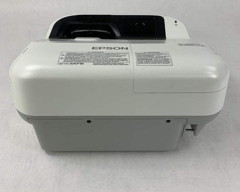 Epson BrightLink 595Wi H599A LCD Lamp Projector 2105 Lamp Hours - No Remote