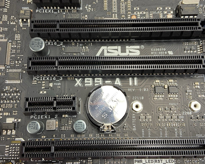 ASUS X99-A II Motherboard Intel Core i7-6800K 3.4GHz 16GB RAM No IO