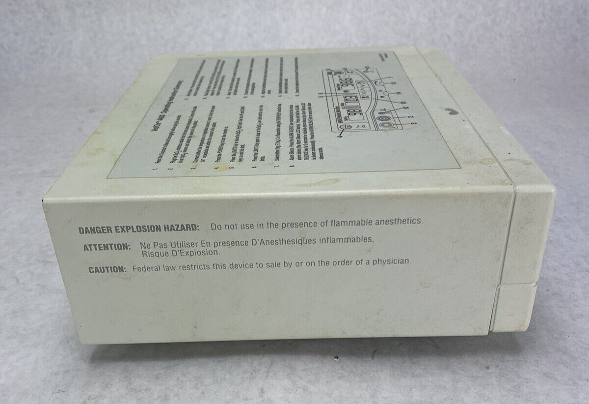 SDI Vet/Ox 4403 Patient Monitor Part No. 92000-001 No Power Supply Untested
