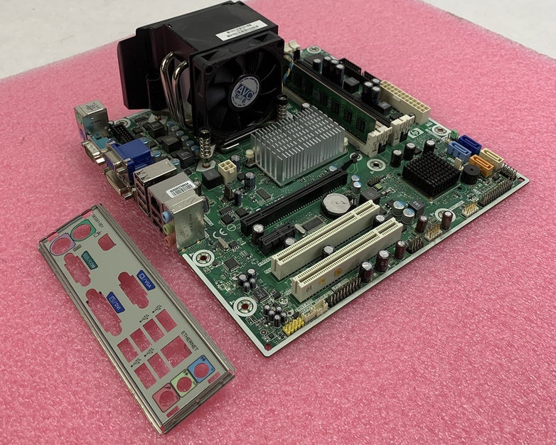 HP PRC 3000 SGF Motherboard Pentium Dual-Core E6700 3.2GHz 2GB RAM w/ Shield