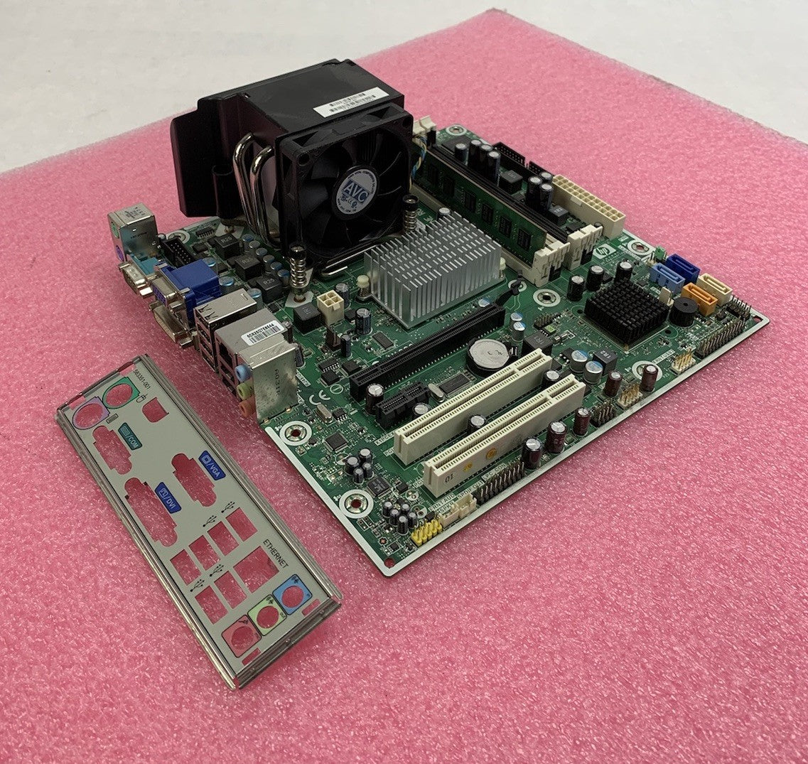 HP PRC 3000 SGF Motherboard Pentium Dual-Core E6700 3.2GHz 2GB RAM w/ Shield