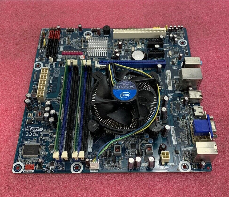 Intel DH55TC Motherboard Intel Core 2 Duo Q9800 2.66GHz 2GB RAM w/ Shield