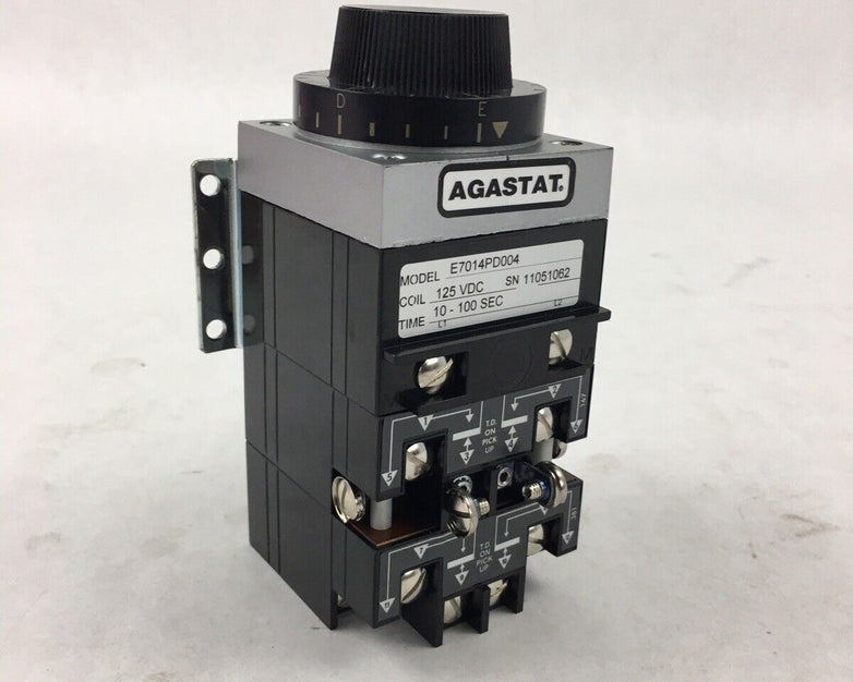 Tyco E7014PD004 Agastat 4 pole timing relay