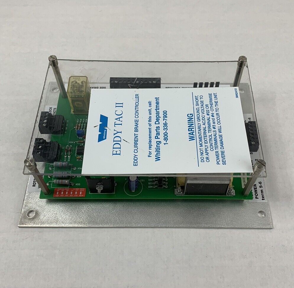 Whiting EDDY TAC II 040553X Eddy Current Brake Controller