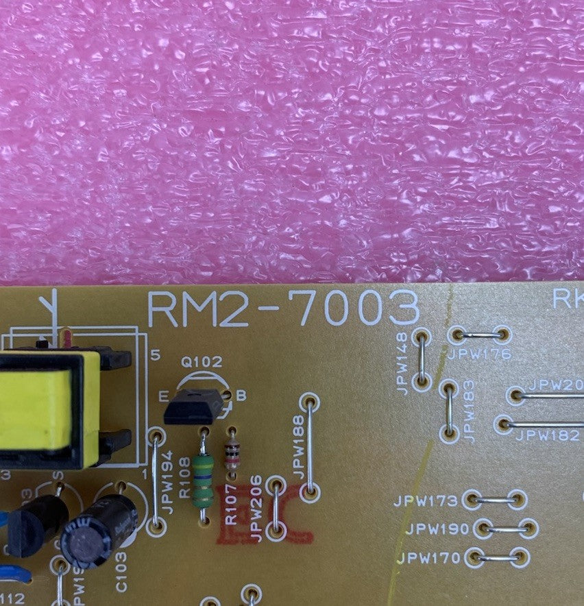 HP RM2-7003 High Voltage Power Supply Board for M8806