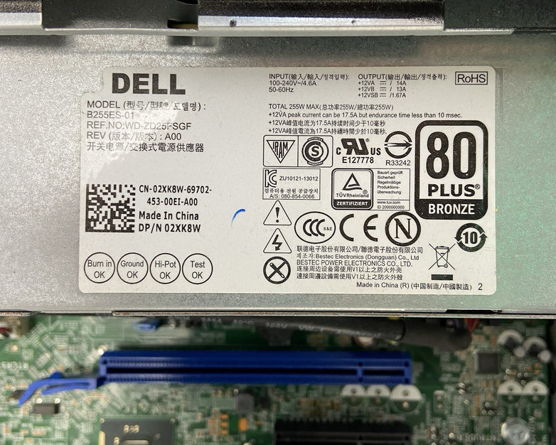Dell Optiplex 9020 SFF Intel Core i5-4590 3.3GHz 8GB RAM No HDD No OS
