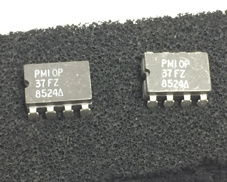 NOS PMI OP37FZ  IC  8 Pin  Lot of 2