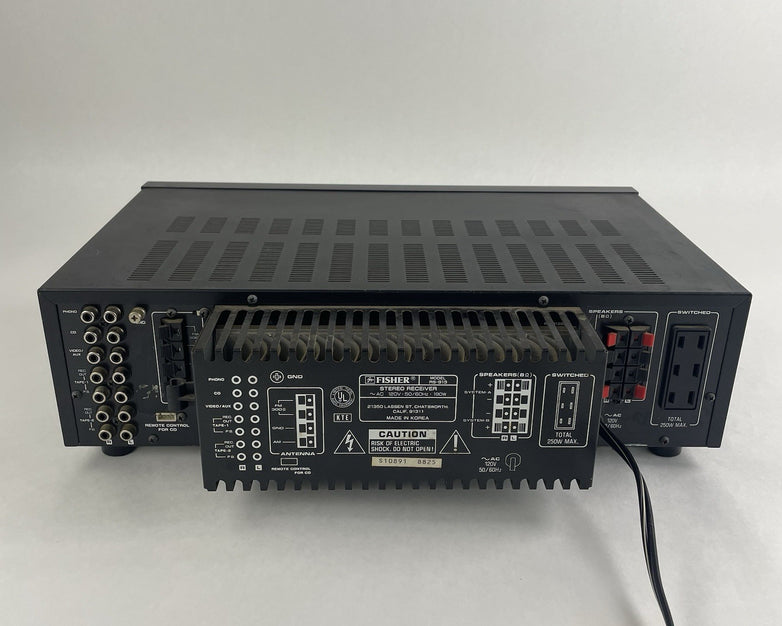 Fisher Studio Standard RS‑913A Stereo Receiver Tested For Parts Broken Tuner