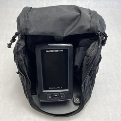 Hummingbird PiranahMAX4 PT Fish Finder With Case - Untested No Transducer