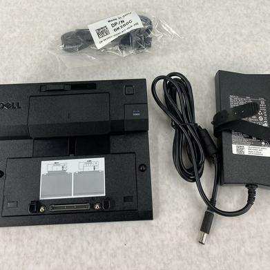 Dell 0VTMC3 E-Port II 0PDXXF K07A Dock DVI DP VGA eSATA USB + AC Power Adapter