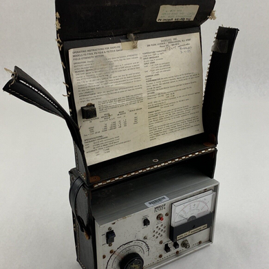 Sadelco FS 733 B VHF Cable TV Signal Strength Tester Untested