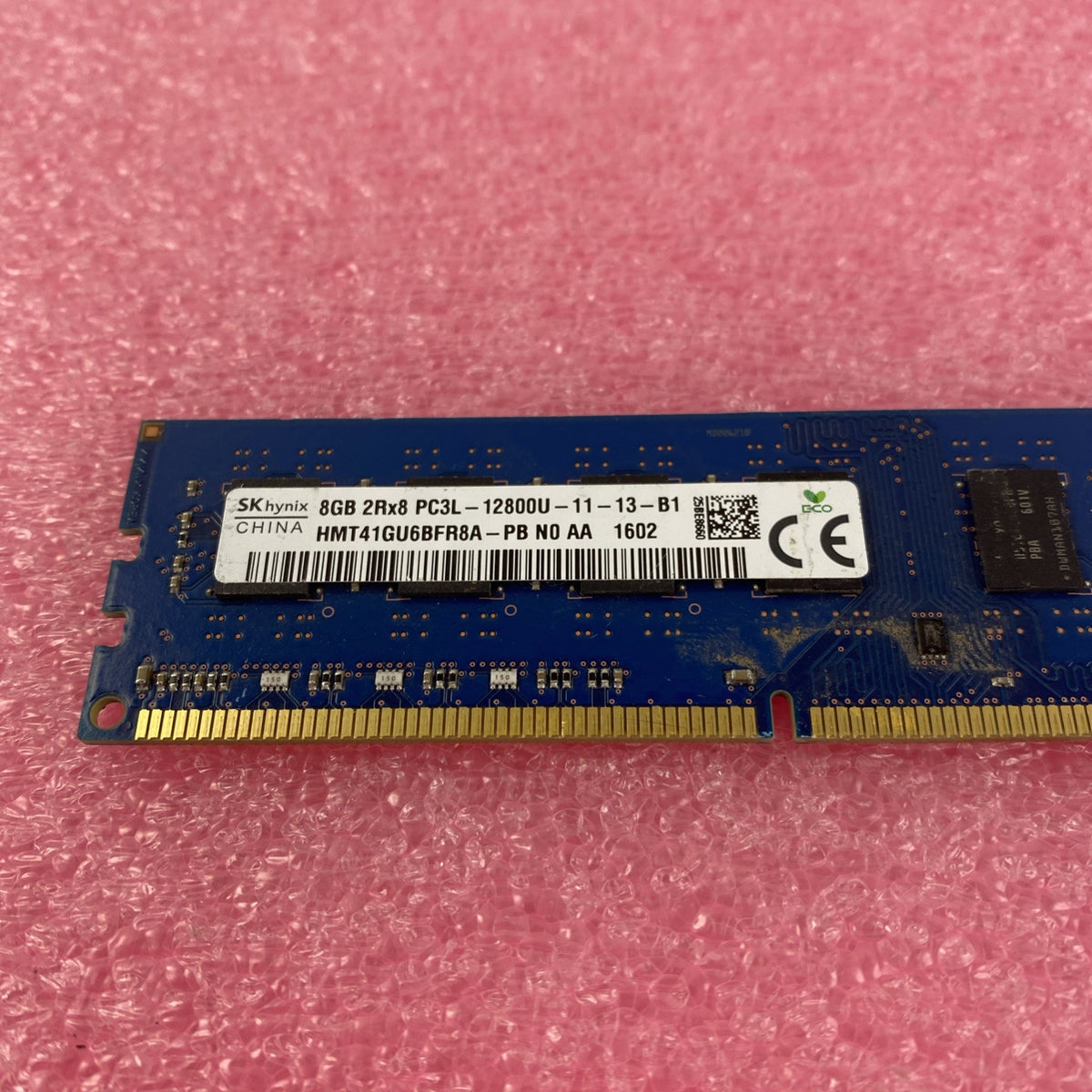 SK Hynix 8GB DDR3 PC3L-12800U Desktop Memory Ram HMT41GU6BFR8A-PB - Lot of 22